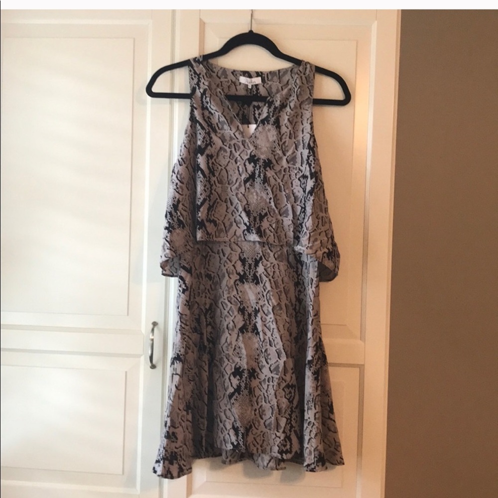 Parker Snakeskin Dress